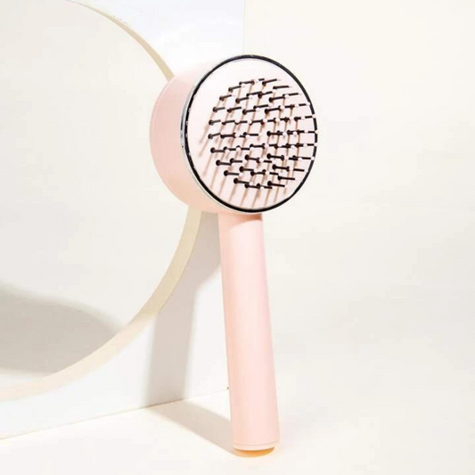 Fresh Glow Self-Cleaning Hair Brush